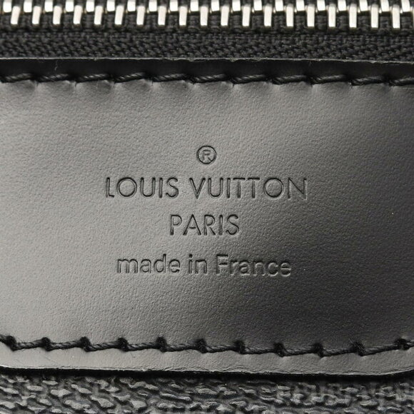 Louis Vuitton Daniel Shoulder Bag Canvas Leather Damier Graphite Black - Picture 4 of 10